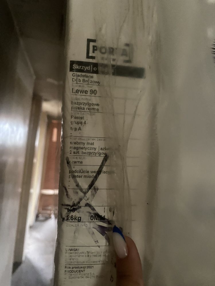 Nowe drzwi wewnetrzne Porta