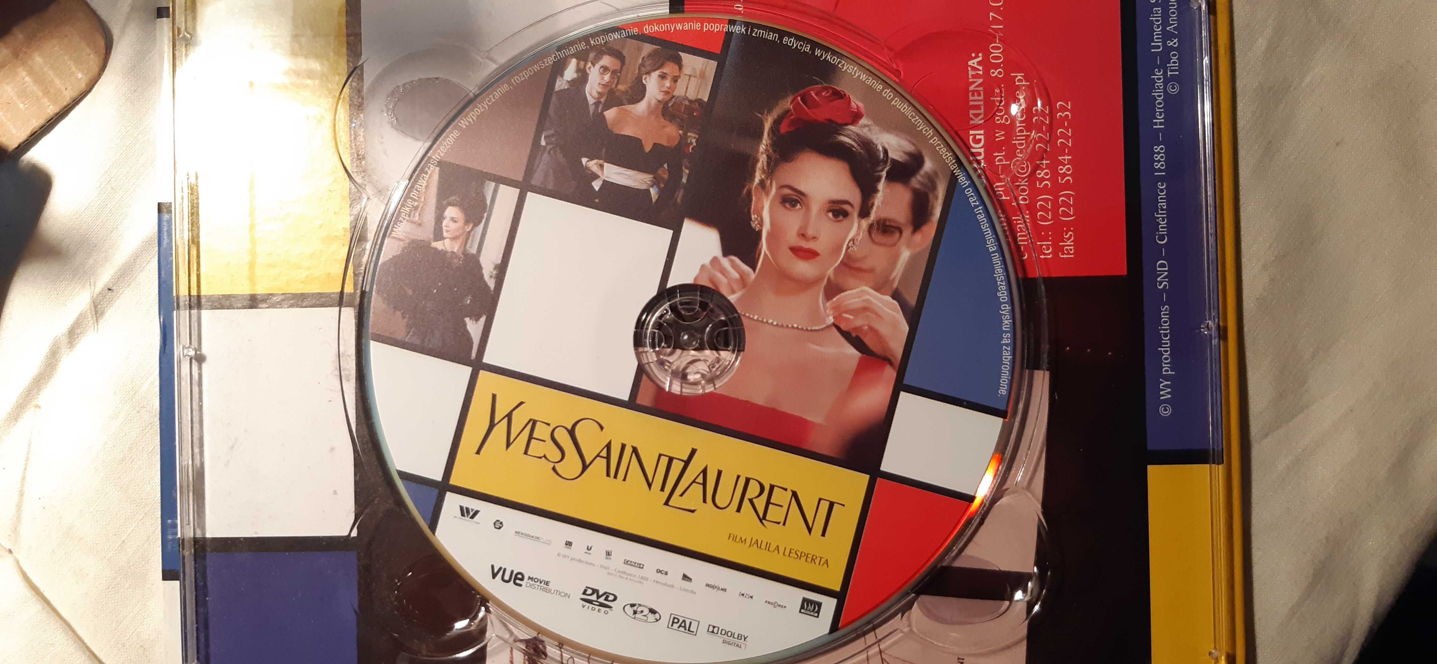yves saint laurent dvd wydanie z książeczką