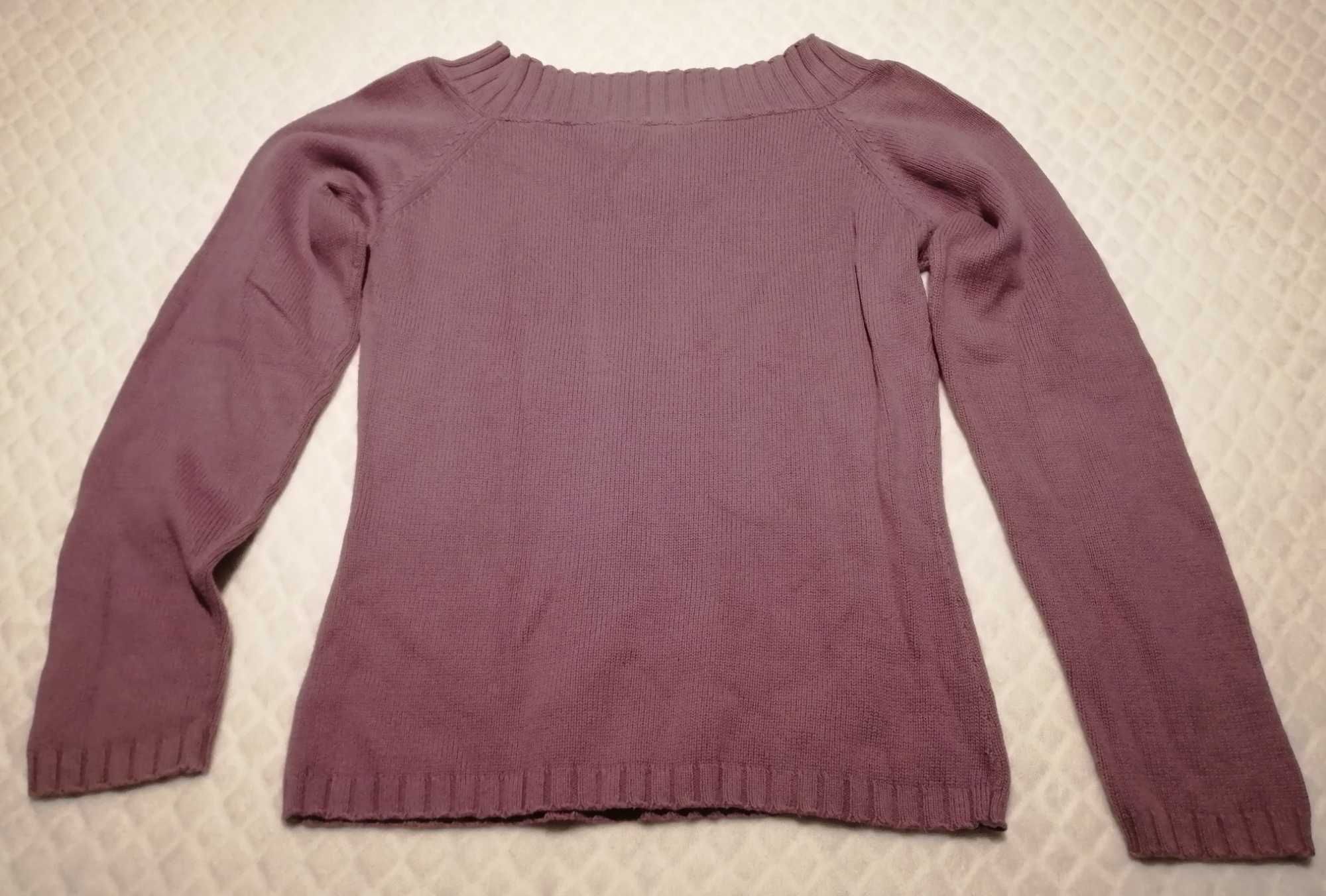 Sweter damski, Camaieu, L, Fioletowy (Odzież)