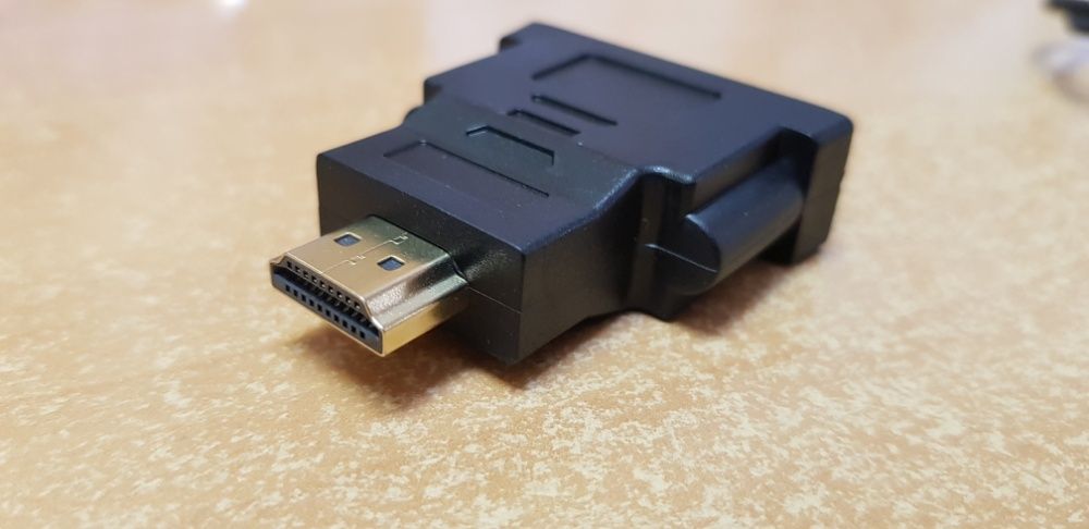 Переходник HDMI (папа) - DVI-I/D (24+1) (мама) адаптер конвертер