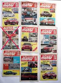 Czasopisma archiwalne Auto Sport Motor i Auto