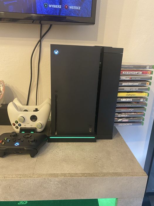 XBOX SERIES X, 3 PADY, 12 HITÓW GROWYCH + stacja dokująca