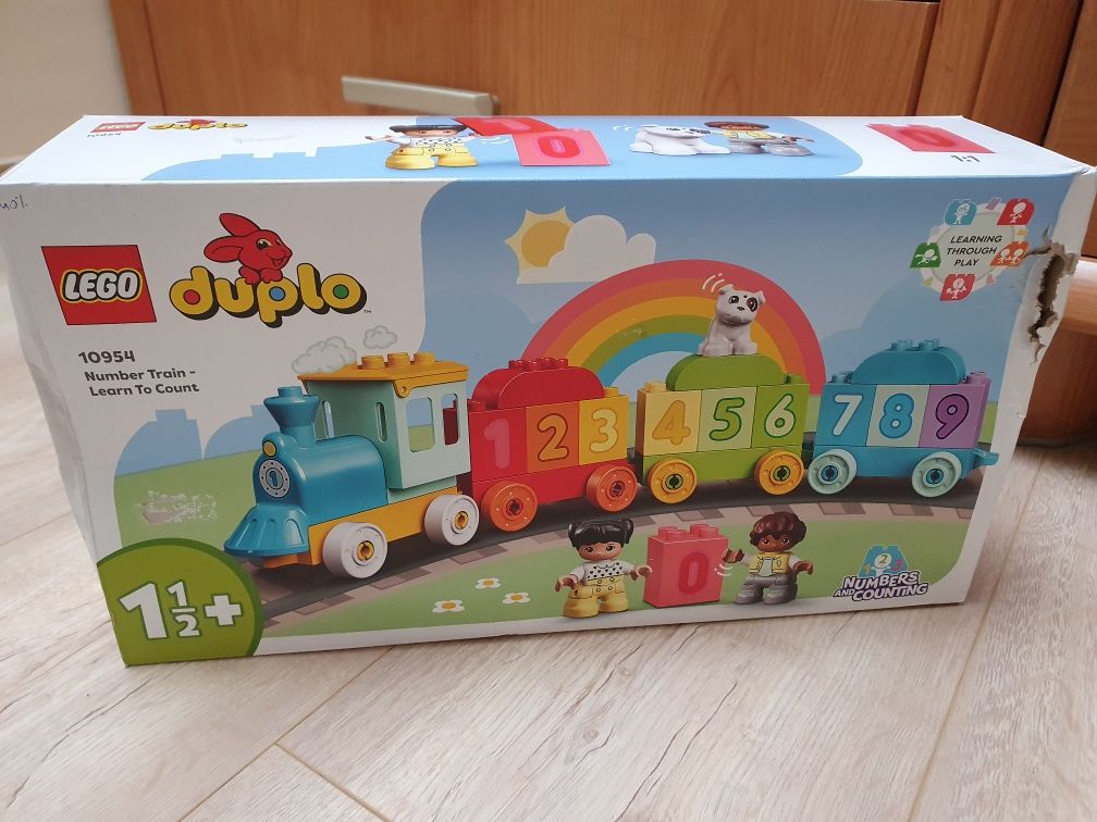 Nowe Lego Duplo 10954 pociąg z cyferkami