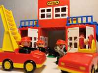 Lego Duplo 2658 Fire Station Пожежна  пожарная спасатели рятувальник