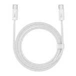 Kabel Baseus Dynamic Series USB-C / USB-C 100W 1 m - biały