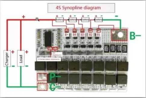 Плата балансування балансир Bms 3s 4s 5s 100a li-ion