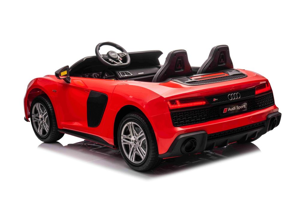 Dwuosobowy MAX 100Kg 2x200W 24V14Ah Auto na akumulator Audi Spyder R8