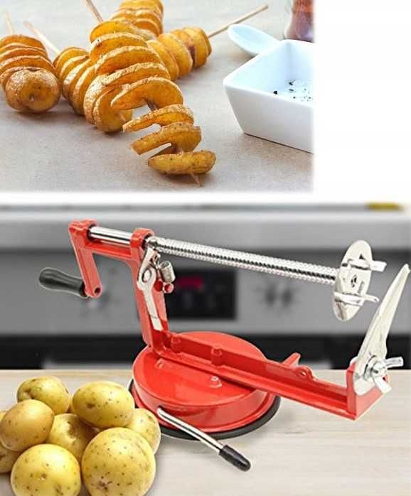 Maszynka do zakręconych chipsów ZIEMNIAKÓW SPIRALA