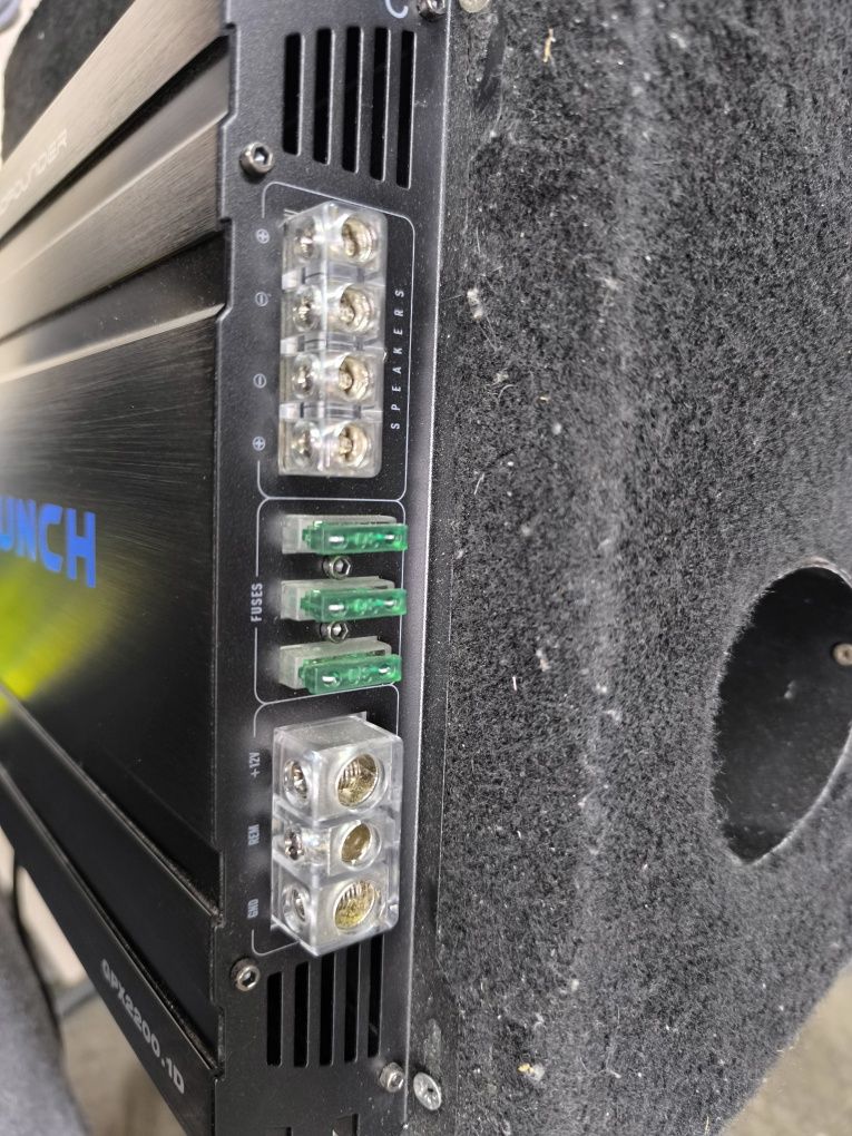 Wzmacniacz CRUNCH GPX 2200.1D monoblok