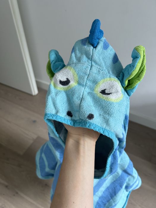 Recznik kąpielowy dla dzieci z kapturem Decathlon