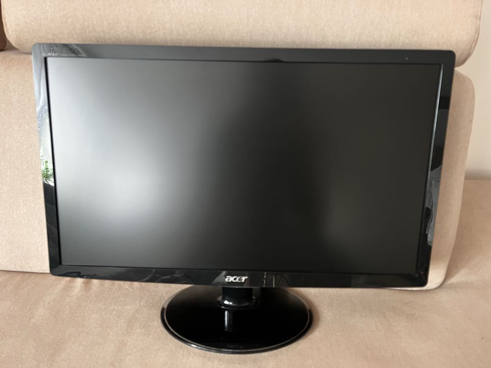 Monitor Acer S222Hql 22” cale led hdmi vga dvi - bdb stan