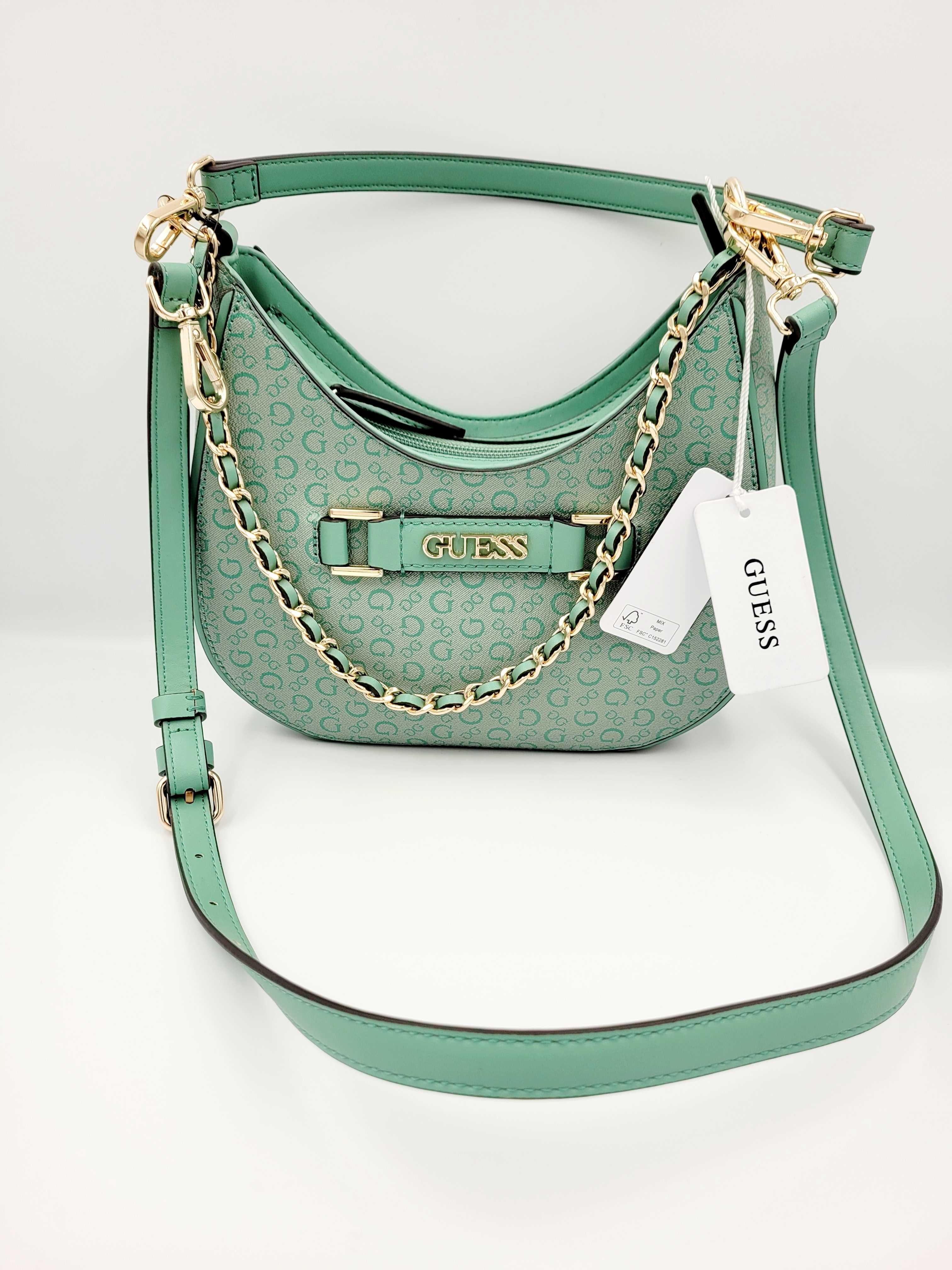 Guess Randolph mini top zip torebka listonoszka damska
