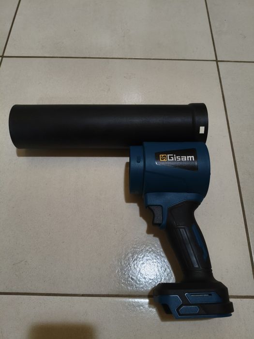 Dmuchawa Gisam 400m/s akumulatorowa, Mega moc do liści, śniegu, auta