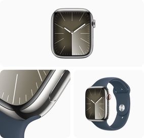 Apple Watch 9 + cellular 41mm Steinlees Steel