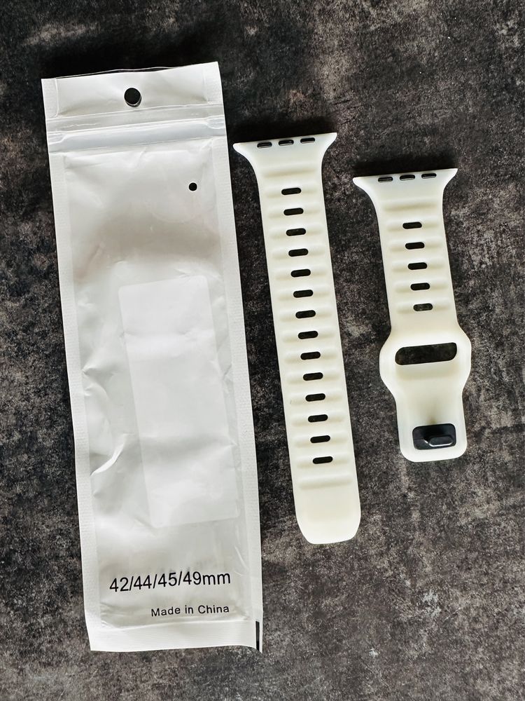 Pasek fluorescensyjny świecący do Apple Watch 49, 45, 44, 42