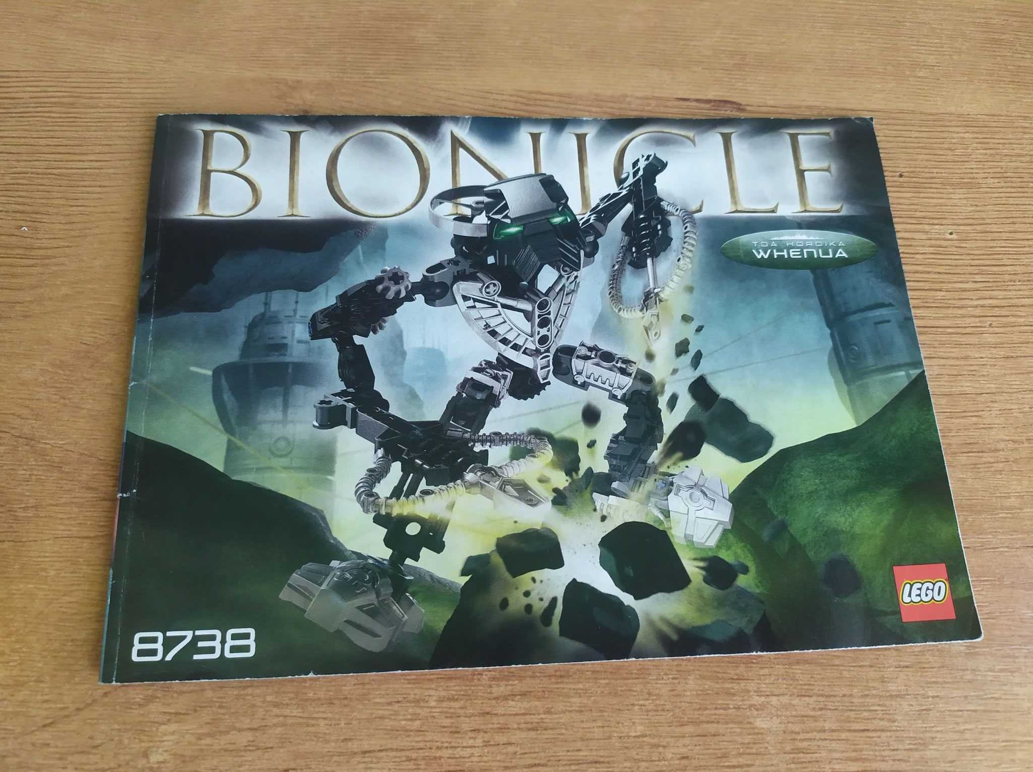 Lego Bionicle 8738 Toa Hordika Whenua instrukcja