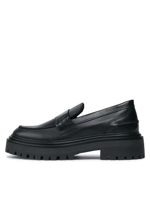 Loafersy damskie Marc O’Polo, mokasyny damskie, czarny EU 42