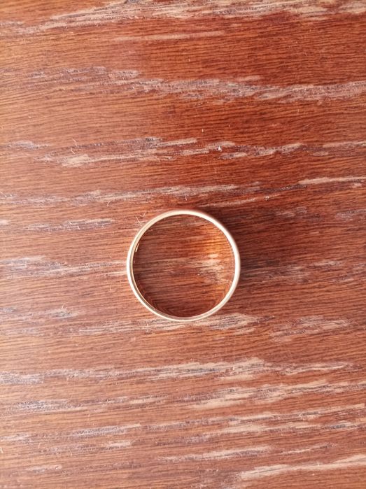 Złota obrączka 14K Warmet