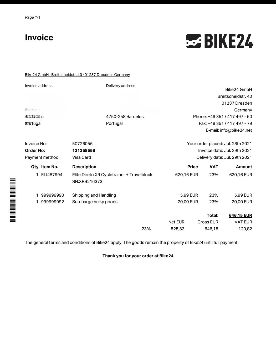 Rolo Elite Direto Xr