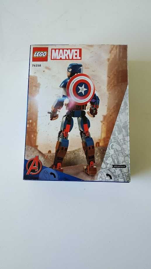 LEGO Figura de Construção de Captain America 76258 | Marvel