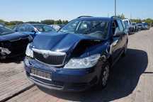 SKODA OCTAVIA II 1Z3 LIFT KOMBI 2013 LF5A 1.4 TSI CAXA 122KM NBW GRANATOWY na części