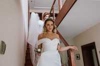 Klasyczna i elegancka suknia ślubna Milla Nova „Linea”