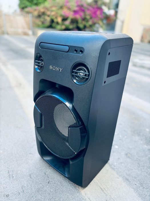 Coluna de som Sony MHC-V11 CD + BT USB/MP3 + Radio com comando
