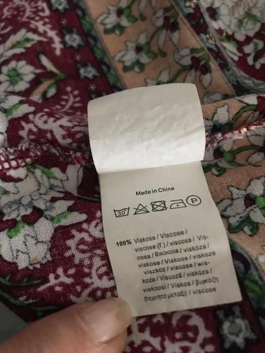 Vestido com manga tam S