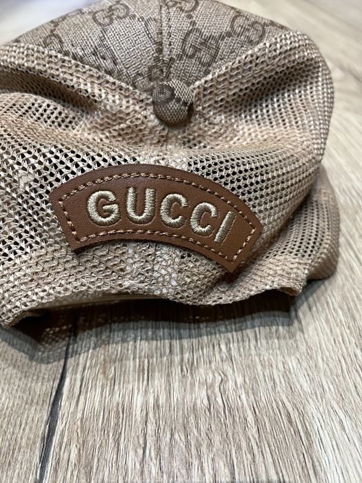 Gucci czapka z daszkiem bejsbolówka z siateczką truckerka