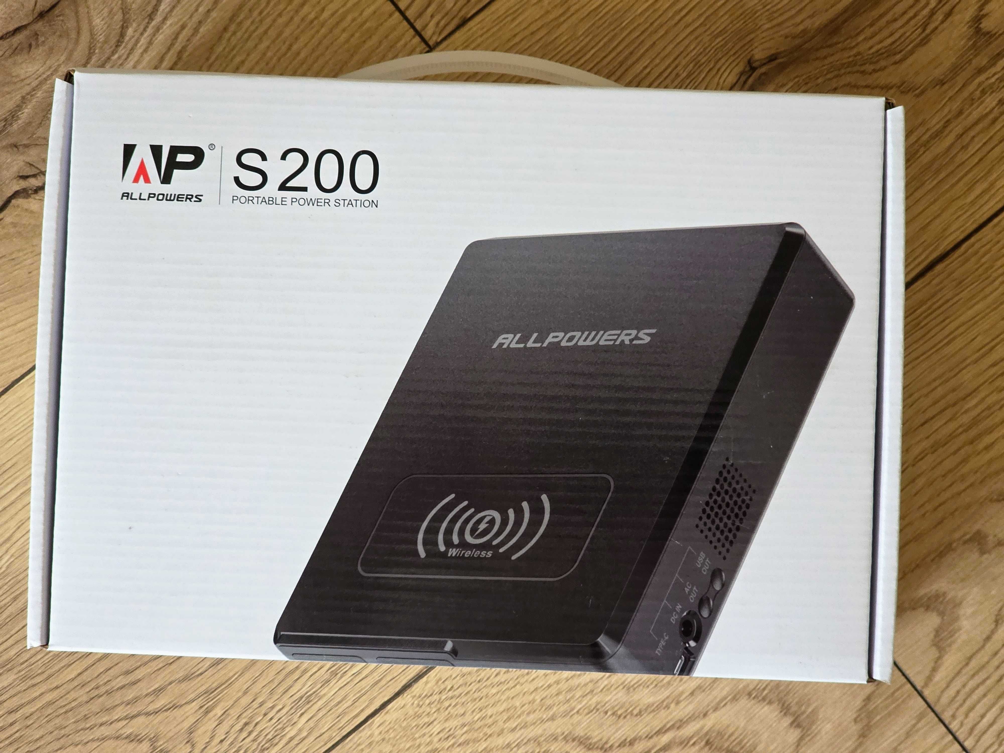Mobilna Stacja Zasilania AllPowers S200 Magazyn Energii 200W PowerBank