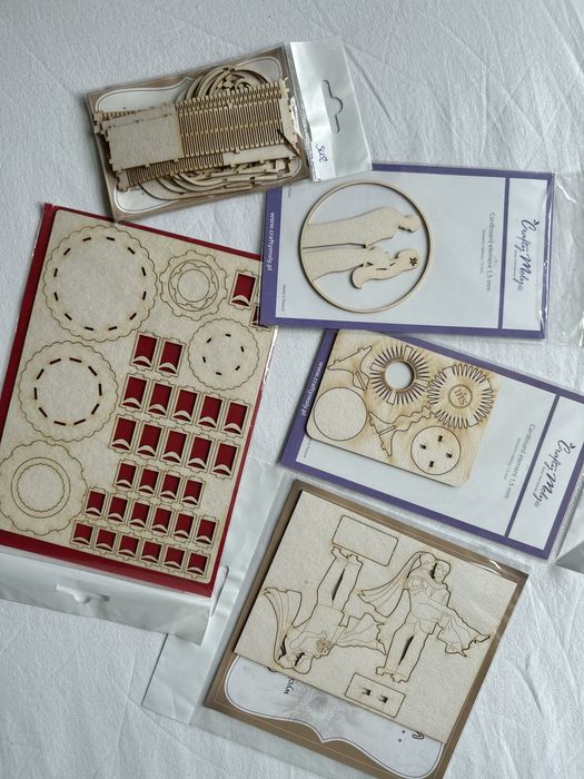 Cardmaking scrapbooking cardboard wycinanki tekturowe