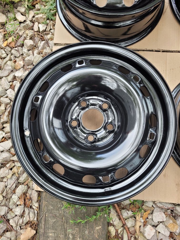 Felgi stalowe 15" 5x100 6x15 et 43 vw seat audi skoda Roomster