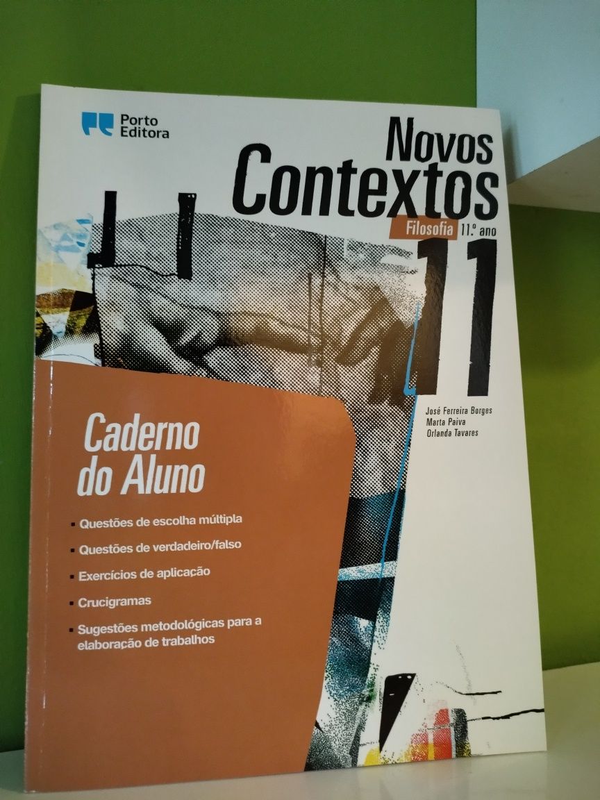 Cadernos de Atividades 10°, 11° Ano Filosofia