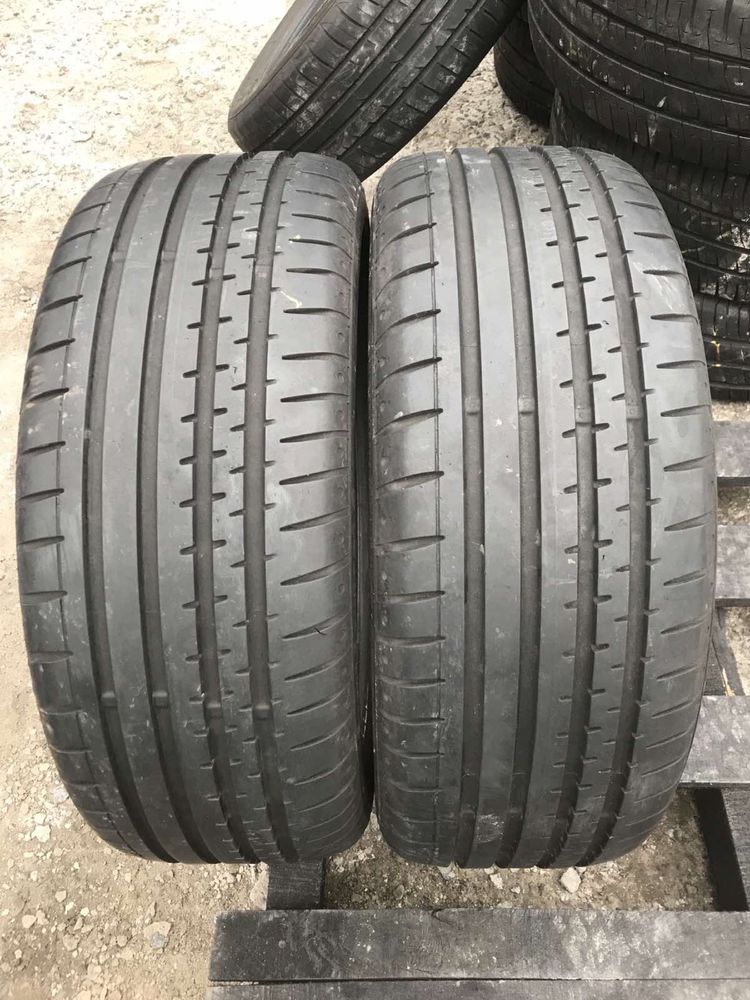 Continental 205/55r16 пара резина шини б/у склад оригінал літо