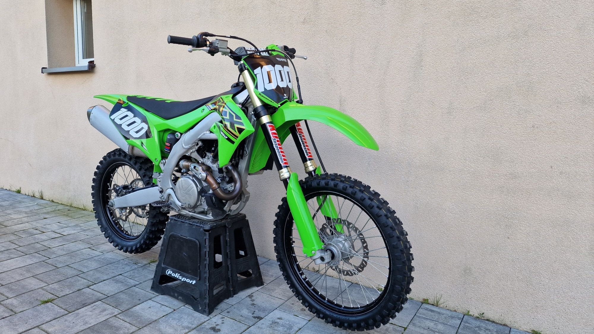 Kawasaki kxf 450cc 2022! Rozrusznik wtrysk mapy