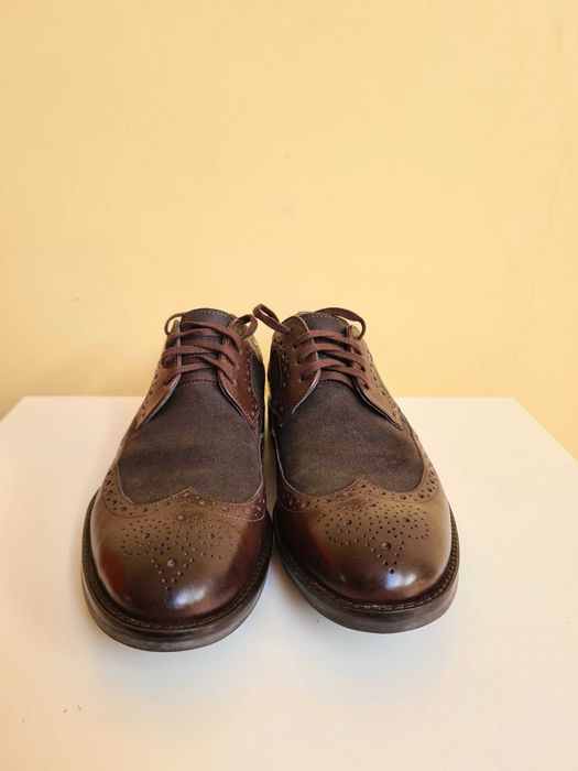 Buty eleganckie Półbuty Clarks Ronnie Limit 41,5 Skóra naturalna