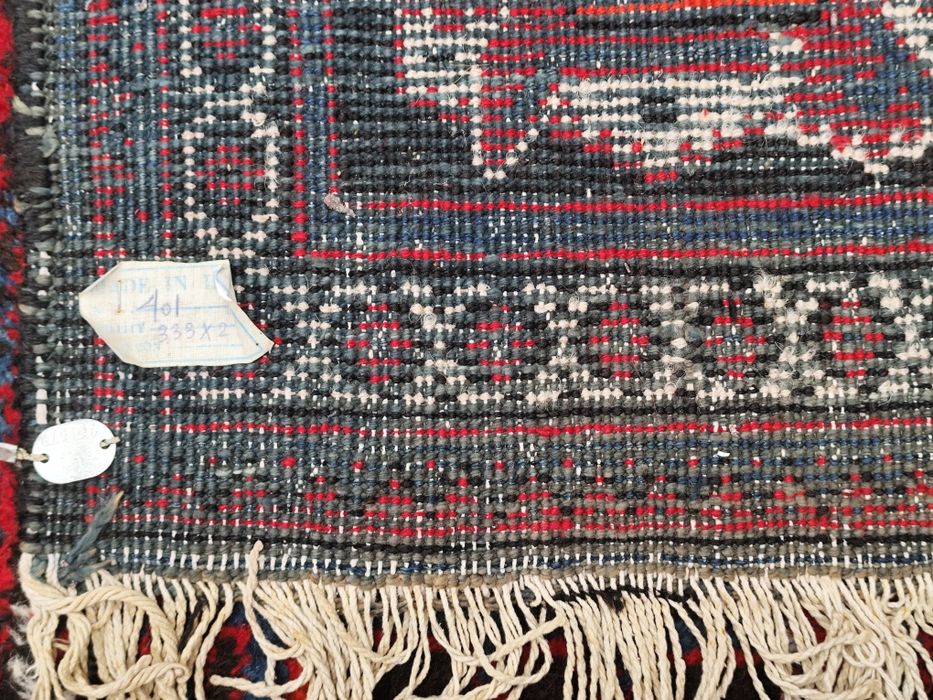 Ręcznie tkany dywan perski z Iranu – z plombą i metką stary, orygina