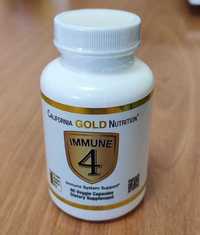 Для зміцнення імунітету California Gold Nutrition, 60 капсул, С,D,Цинк