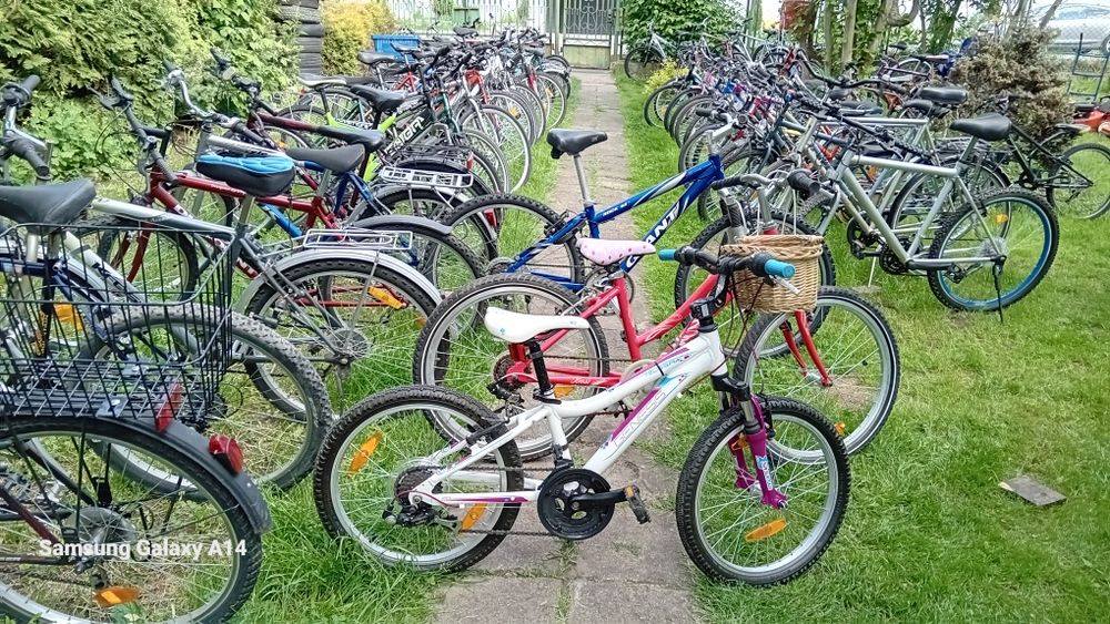 Rowery z Niemiec Holandii dla każdego .Tanie Ceny