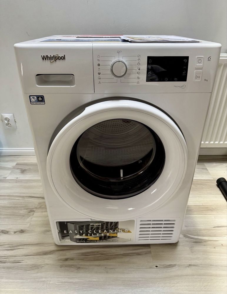 Whirlpool 9 kg FreshCare+ – suszarka jak nowa, A++