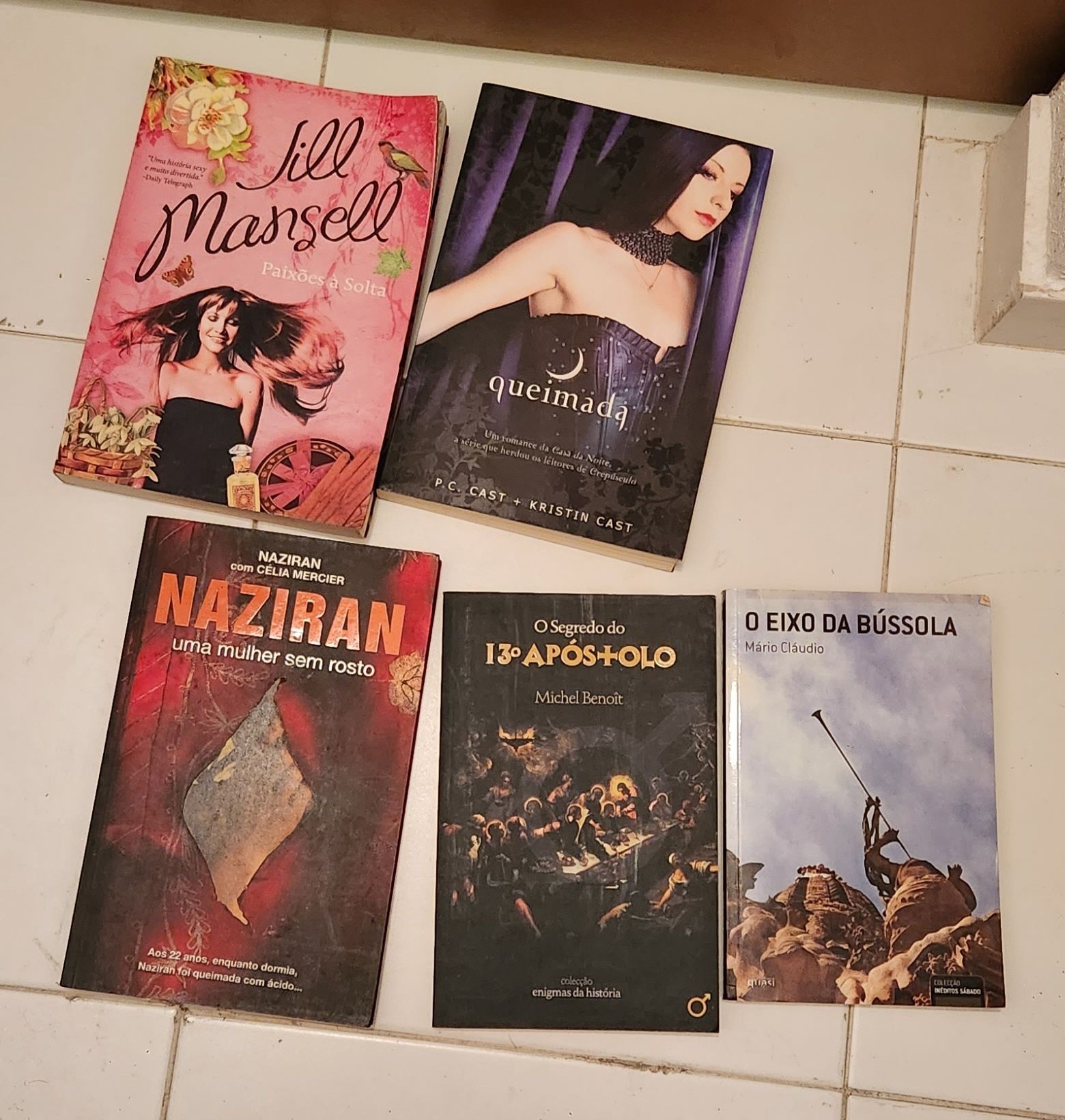 Livros em estado novo