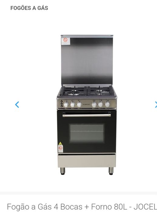 Fogao a gas jocel