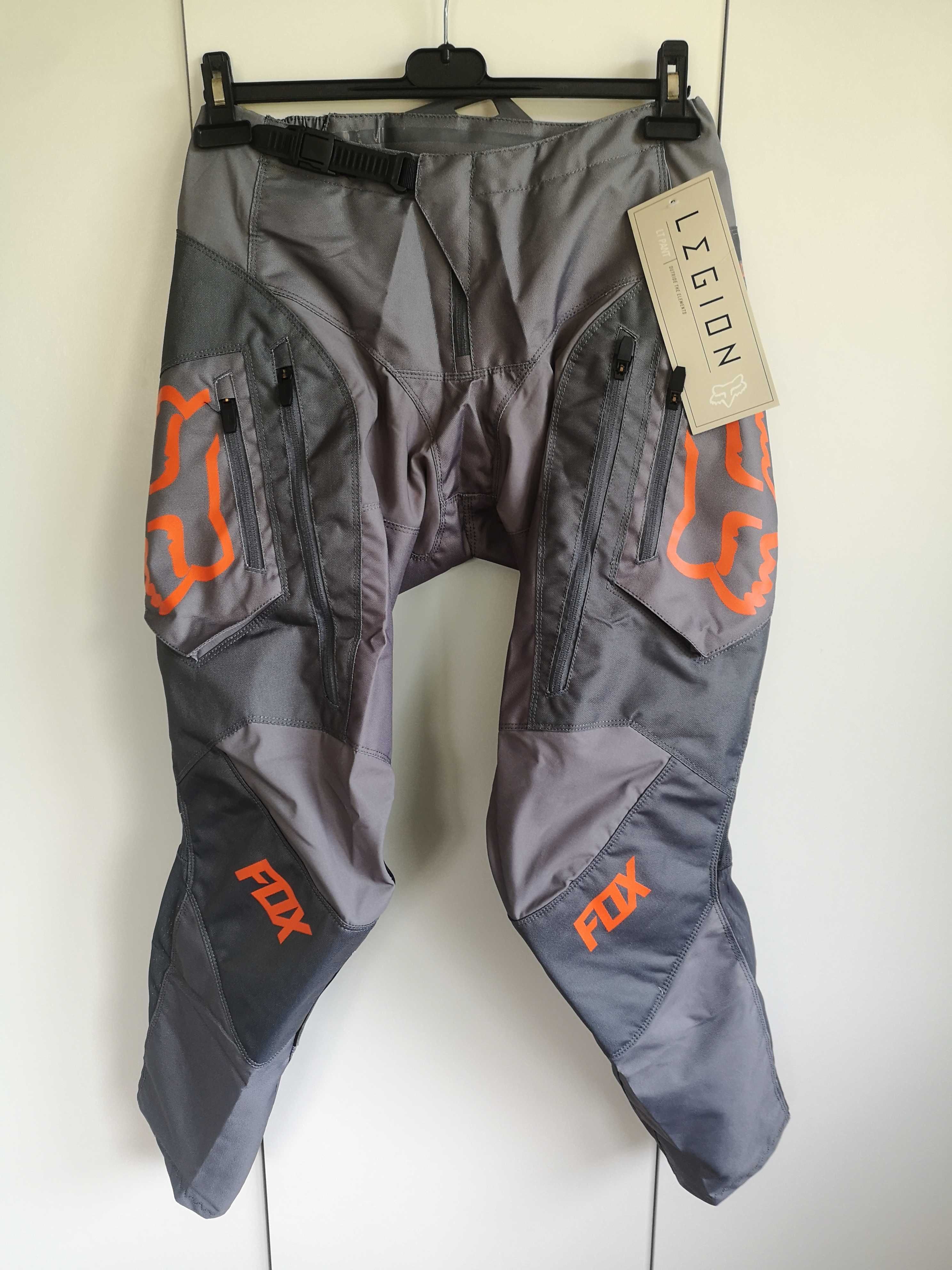 Strój FOX MX Legion (LT Steel Grey)(cross,quad,enduro,mtb,dh)