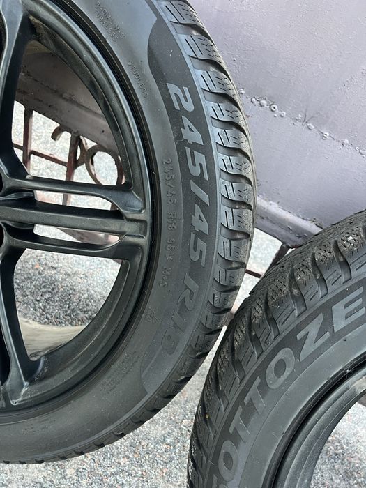 Продам колеса в зборі з оригінал. дисками ауді 245 45 18 диски шини