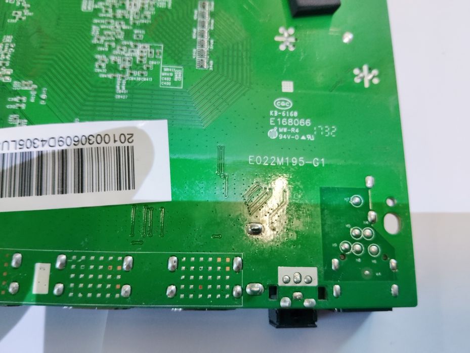 Плата main MS65860-ZC01-01 для kivi 43UK30G с гарантией