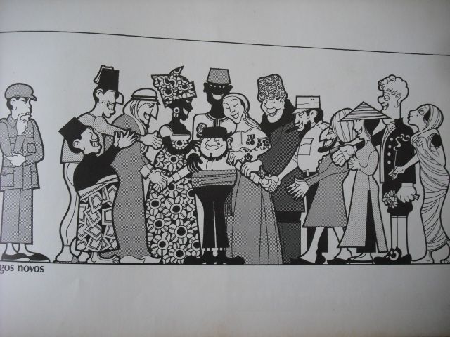 João Abel Manta, cartoons