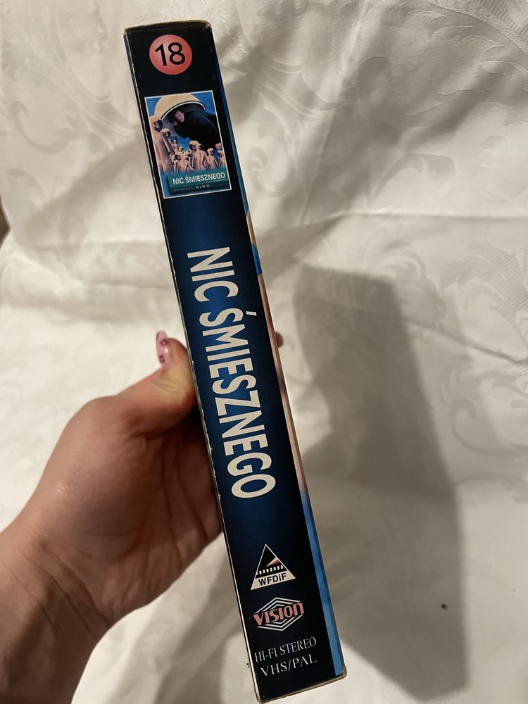 Nic śmiesznego film polski kaseta VHS wideo Pazura