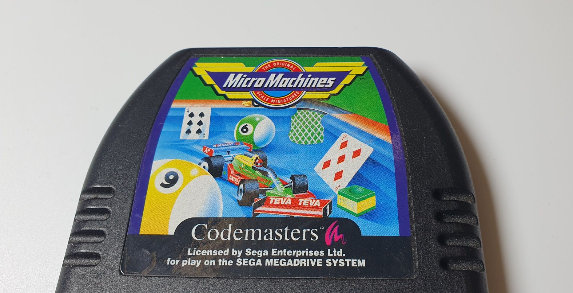 "Micro Machines" Codemaster SEGA Mega drive