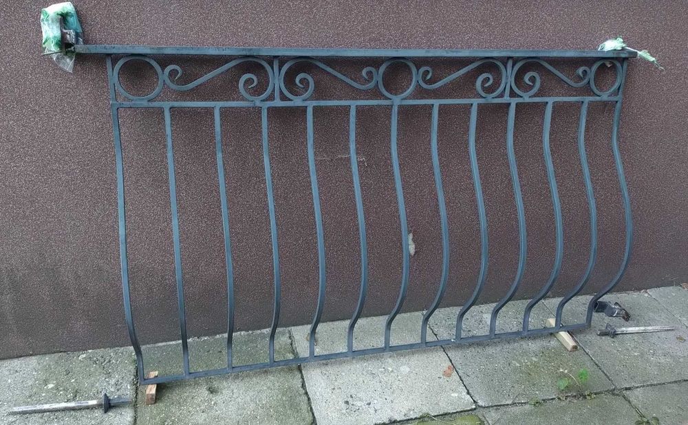 Barierka stalowa balkonowa balustrada taras balkon