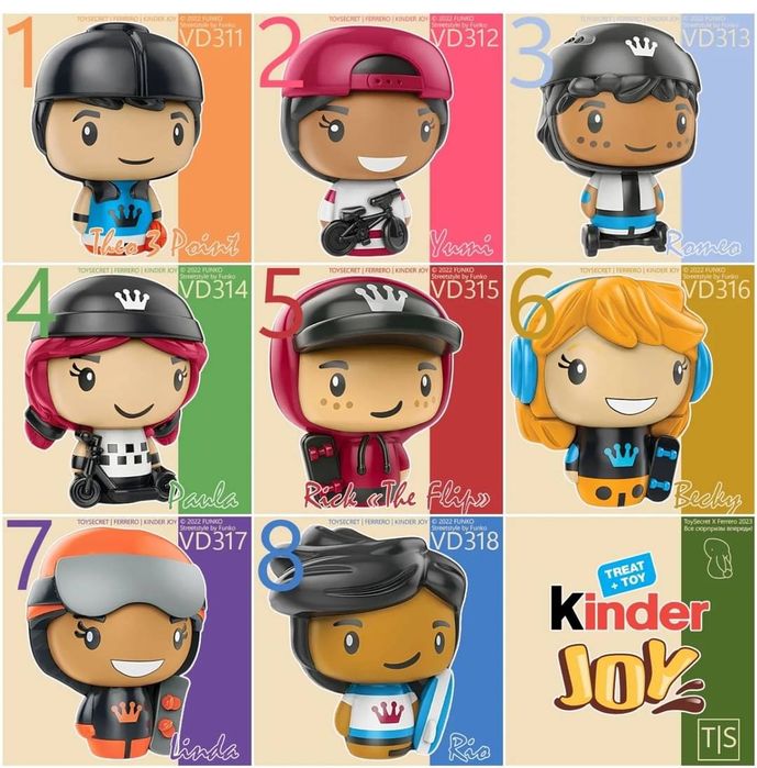 Kinder joy funko 2022